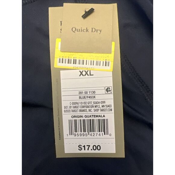 Goodfellow men's slim fit shirt, XXL, blue, NWT - Picture 7 of 9